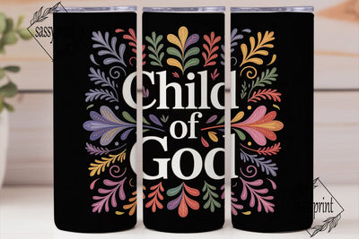 Child of God Tumbler Design Sublimation sassyprint 