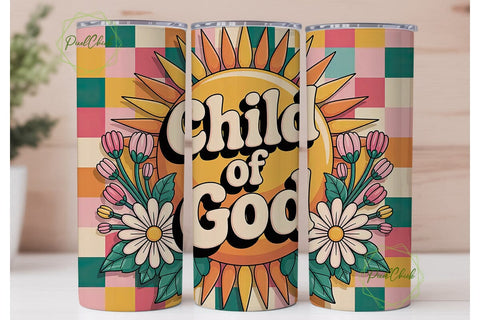 Child of God Tumbler Wrap Sublimation PixelChick 