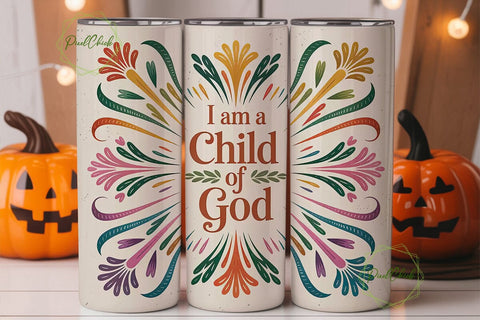 Child of God Tumbler Wrap Sublimation PixelChick 