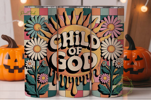 Child of God Tumbler Wrap Sublimation PixelChick 
