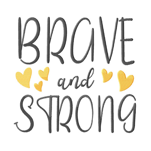 Childhood Cancer Embroidery Designs Bundle - 24 Designs, Childhood Cancer Awareness Embroidery Patterns, Gold Awareness Ribbon PES Files Embroidery/Applique DESIGNS HappyDesignStudio 