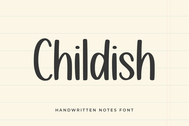 Childish Font Abo Daniel Studio 