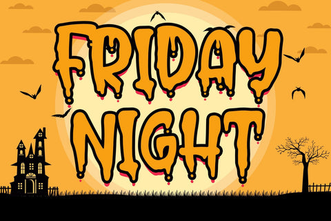 Chill Blood Font Dm Letter Studio 