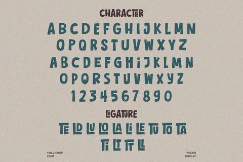 Chill Chirp - Display Font Font Alpaprana Studio 