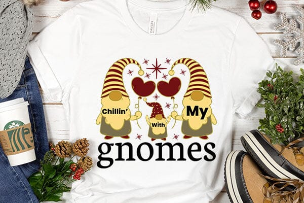 Chillin With My Gnomes SVG Angelina750 