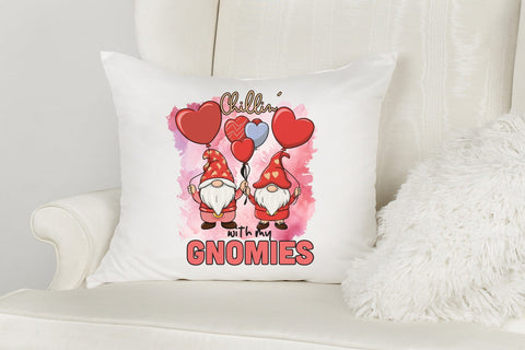 Chillin with My Gnomies PNG Sublimation Sublimation CraftLabSVG 