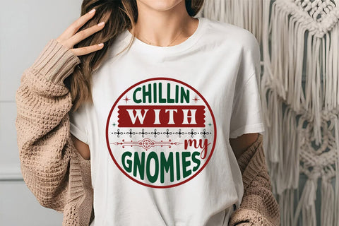 Chillin with my gnomies SVG Angelina750 