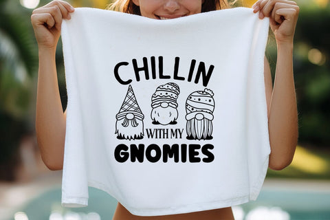 Chillin with my gnomies SVG Angelina750 
