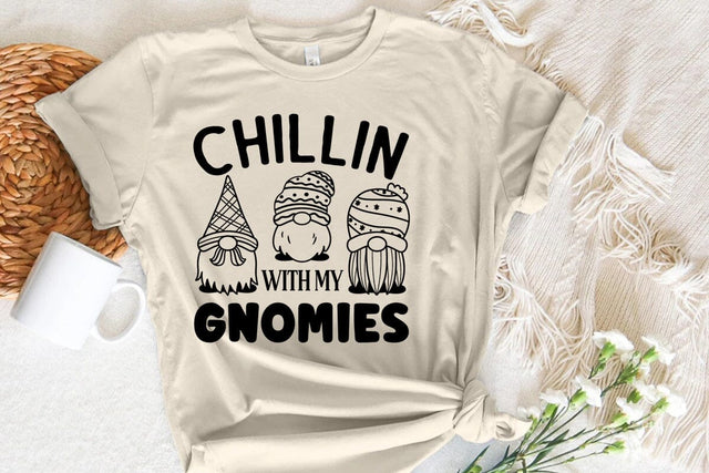 Chillin with my gnomies SVG Angelina750 