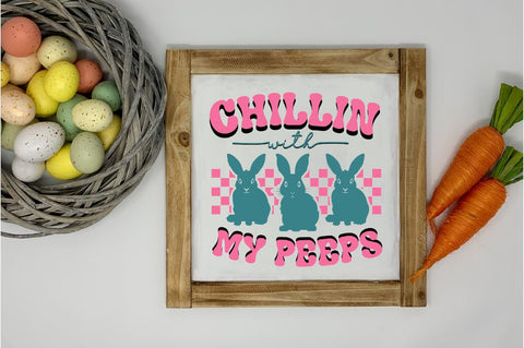 Chillin with my peeps Svg Design SVG Regulrcrative 