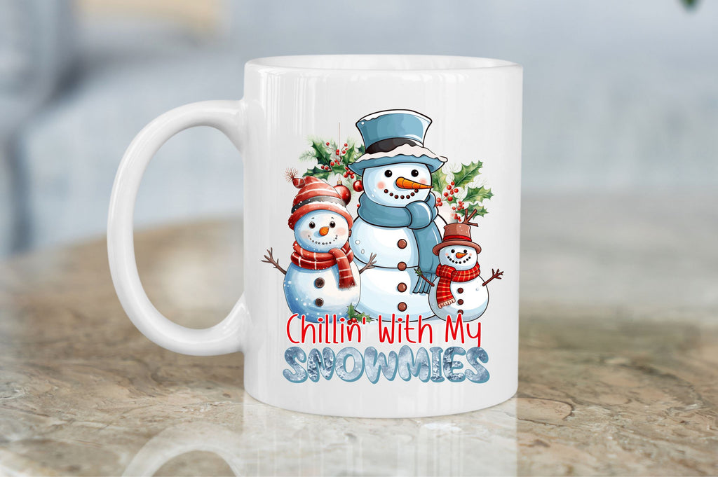 Chillin With My Snowmies PNG Design - So Fontsy