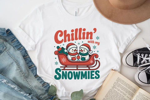 Chillin With My Snowmies SVG Angelina750 