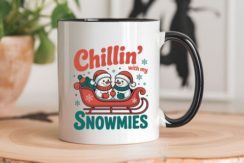 Chillin With My Snowmies SVG Angelina750 