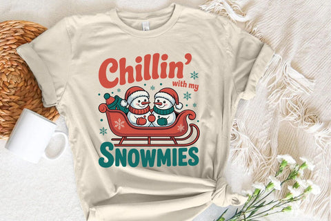Chillin With My Snowmies SVG Angelina750 