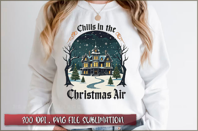 Chills in the christmas air Sublimation Sublimation Shetara Begum 