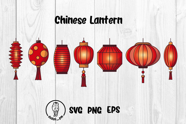 Chinese lantern png SVG dadan_pm 