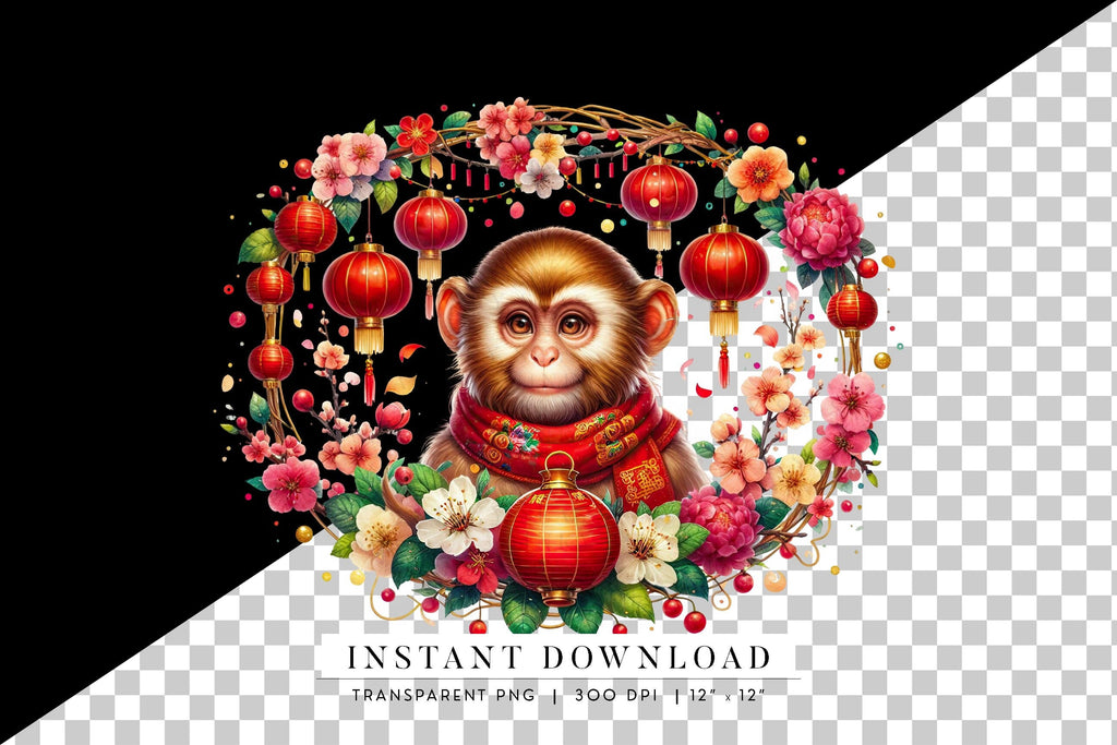 Chinese Zodiac Monkey, Chinese Astrology New Year 2025 So Fontsy