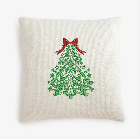 Chinoiserie Christmas Tree Embroidery Design Embroidery/Applique DESIGNS Creatively Embroidery 