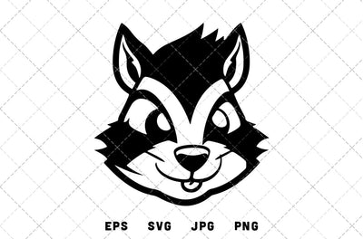 Chipmunks Mascot Graphics - JPG, SVG, PNG, EPS - Digital Download with Commercial License for Cricut, Silhouette, Scan N Cut Crafting SVG Loveleen Kaur 