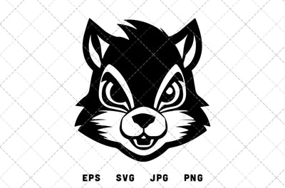 Chipmunks Mascot Graphics - JPG, SVG, PNG, EPS - Digital Download with Commercial License for Cricut, Silhouette, Scan N Cut Crafting SVG Loveleen Kaur 