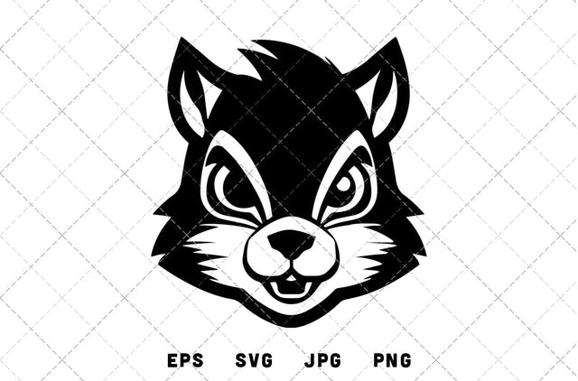 Chipmunks Mascot Graphics - JPG, SVG, PNG, EPS - Digital Download with Commercial License for Cricut, Silhouette, Scan N Cut Crafting SVG Loveleen Kaur 