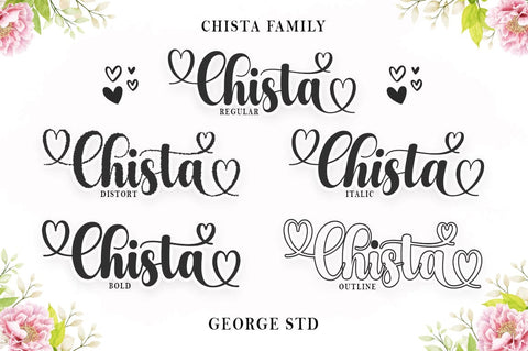 Chista Font George Studios 