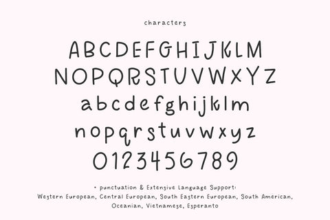 Chocolate Bar Sans Font Beck McCormick 