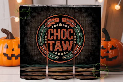 Choctaw Tribal Design 20oz Tumbler Sublimation PixelChick 