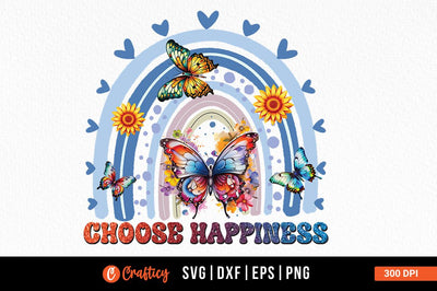 Choose happiness Sublimation Sublimation Designangry 