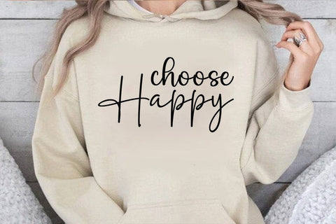 Choose Happy SVG Angelina750 