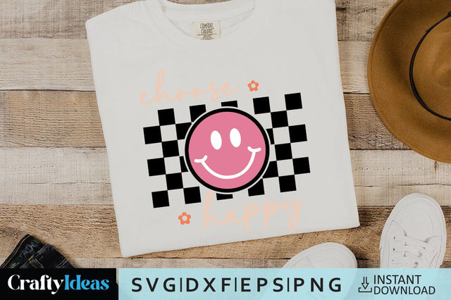 Choose Happy SVG Crafty Ideas 
