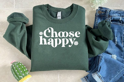 Choose happy SVG Design SVG Designangry 