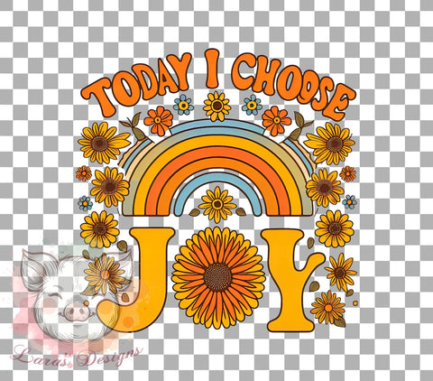 Choose Joy, Fall PNG, Autumn Sublimation, Inspirational Quote, Joyful Design, Seasonal Decor, Thanksgiving Art, Digital Download Sublimation Lara' s Designs 