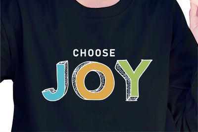 Choose Joy SVG, Inspirational Quotes, Motivatinal Quote Sublimation PNG T shirt Designs, Sayings SVG, Positive Vibes, SVG D2PUTRI Designs 