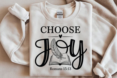 Choose Joy SVG PNG, Scripture Svg, Christian Svg, Self Love Svg, Worthy Svg, You Matter Svg, Religious Svg, Faith Svg,Jesus Svg SVG DesignDestine 