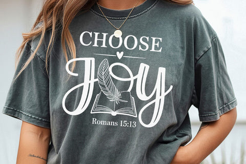Choose Joy SVG PNG, Scripture Svg, Christian Svg, Self Love Svg, Worthy Svg, You Matter Svg, Religious Svg, Faith Svg,Jesus Svg SVG DesignDestine 