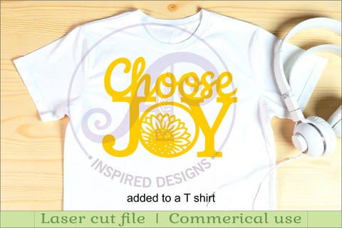 Choose Joy wall art sign Positivity home decor SVG APInspireddesigns 
