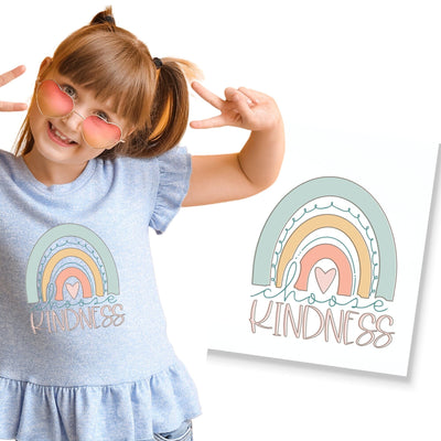 Choose Kindness DTF Transfer Physical So Fontsy T-Shirt Iron-On Transfer Shop