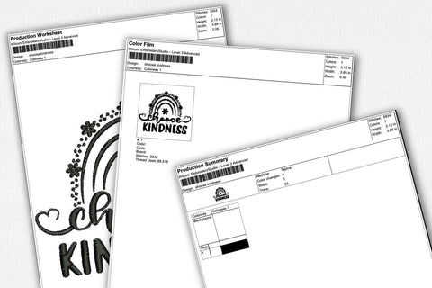 Choose Kindness for Machine Embroidery Embroidery/Applique DESIGNS SvgOcean 