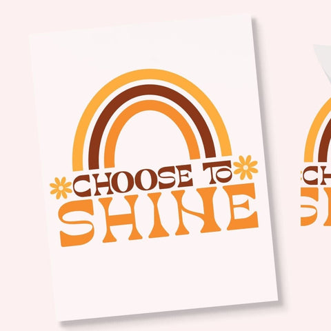 Choose to Iron Iron On Transfer Physical So Fontsy T-Shirt Iron-On Transfer Shop