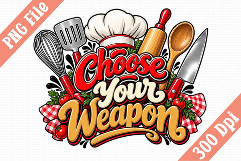 Choose Your Weapon PNG Sublimation Craftlabsvg24 