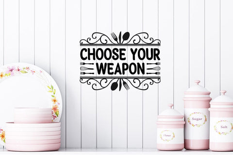 Choose your weapon SVG Design SVG Designangry 