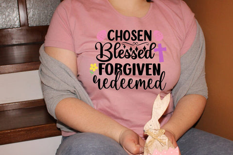 Chosen Blessed Forgiven Redeemed SVG Design SVG Designangry 