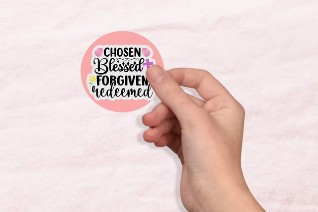 Chosen Blessed Forgiven Redeemed SVG Design SVG Designangry 