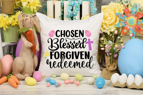 Chosen Blessed Forgiven Redeemed SVG Design SVG Designangry 