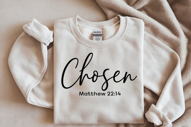 Chosen - Christian PNG for T-shirts SVG DesignDestine 