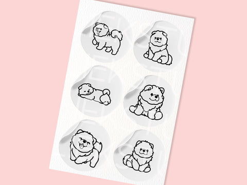 Chow Chows SVG Design Set SVG HalieKStudio 