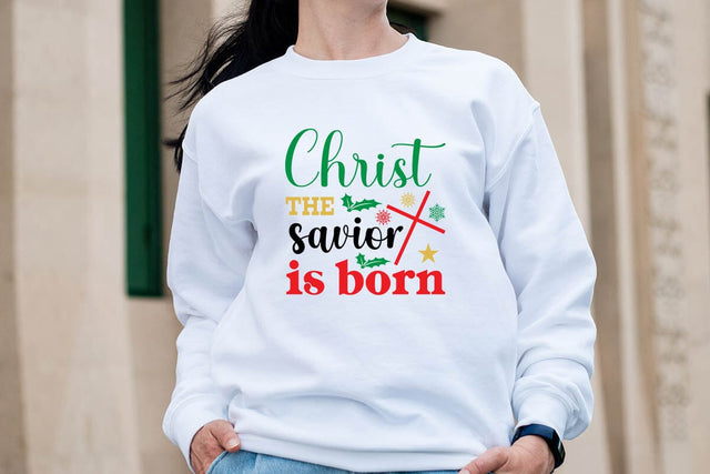 Christ the savior is born SVG Angelina750 