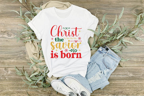 Christ the savior is born SVG Angelina750 