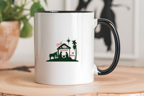 Christ the savior is born SVG Angelina750 